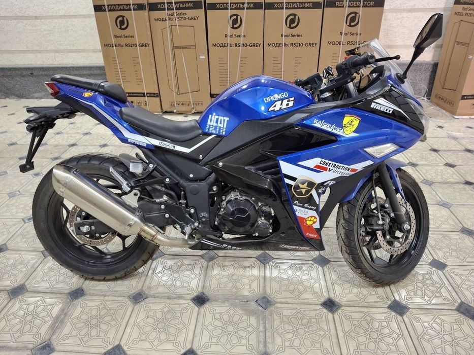 Янги мотоцикл срочно сотилади 2.800$