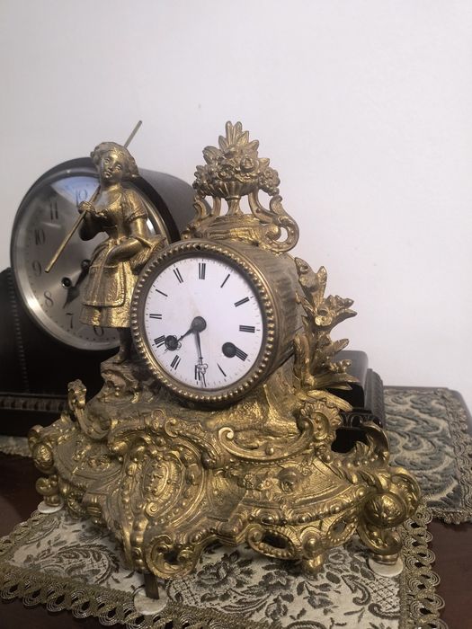 Ceas De Semineu Cu Pendula Junghans,Pendul Anker