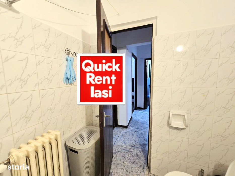 Centru Zugravi Langa UMF Si UAIC Apartament 3Camere Si 2Bai