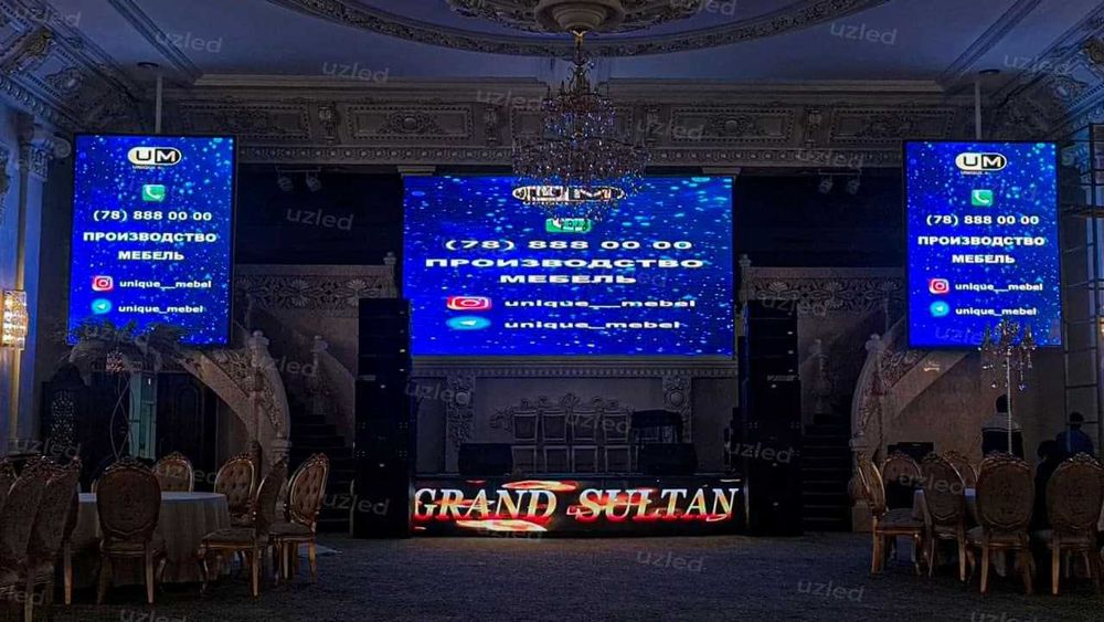Led экран+LED ekran+Led eкран+любой сложности любой марки+UZLED+LED15