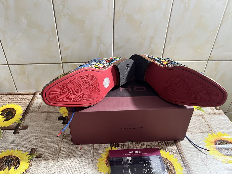 Pantofi piele model deosebit