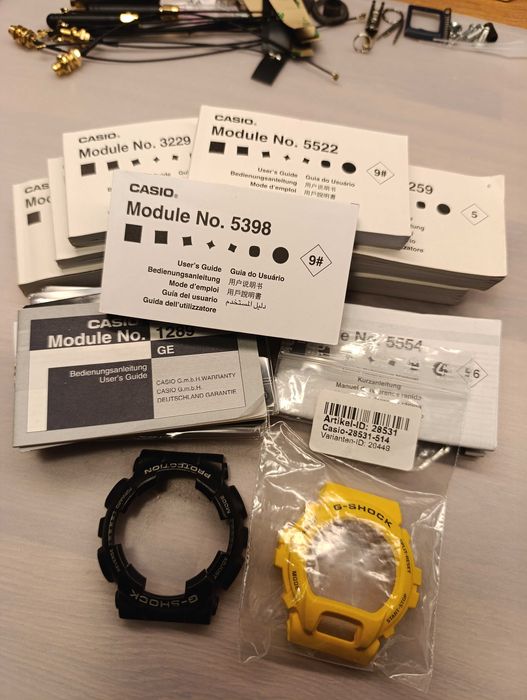 6 бр. CASIO G-SHOCK от колекция