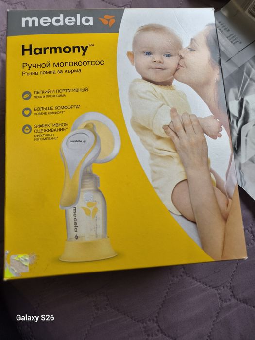 Ръчна помпа за кърма Medela Harmony (двуфазна)