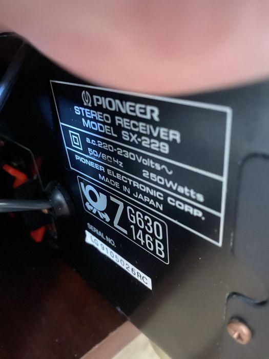 Linie  sistem audio sansui si pioneer