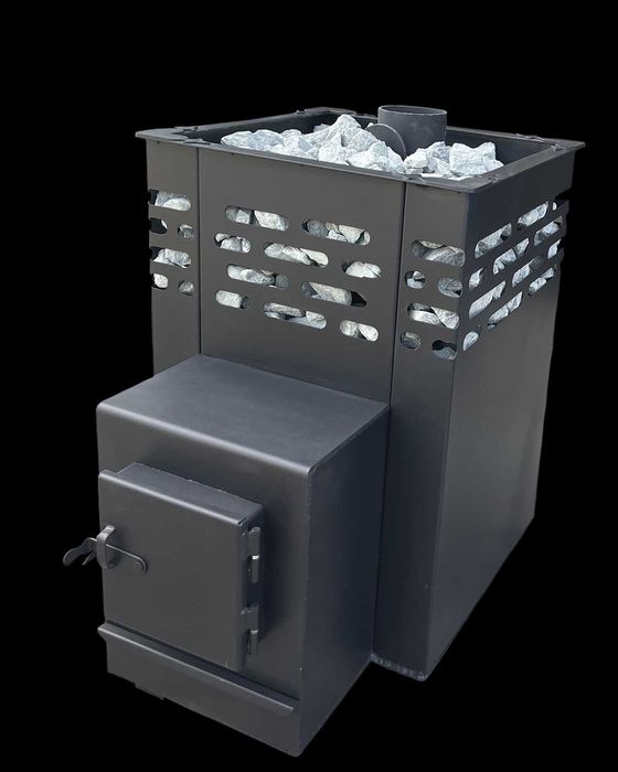 Печь для бани на угле 18 кубов