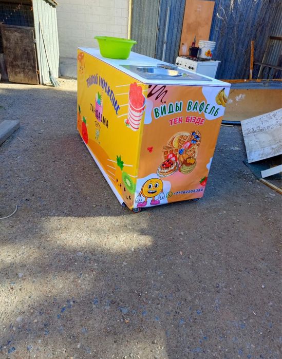 Фризер для тайского мороженное