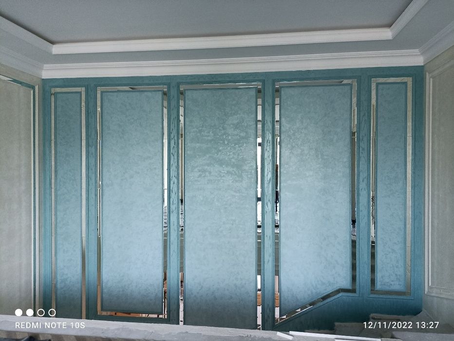 ремонт ишлари ,обой,кафел,шпаклёвка ,имулся ,отточенто ишлари