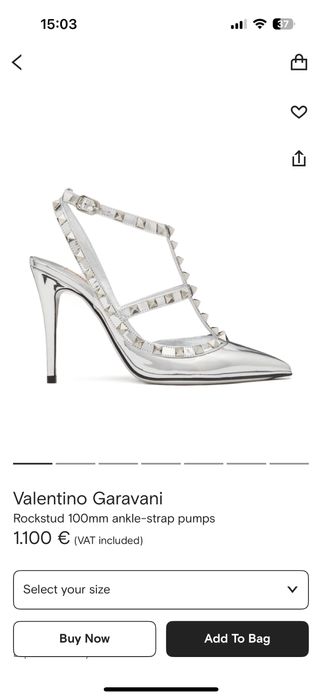 100% ОРИГИНАЛНИ Valentino Garavani rockstud pumps