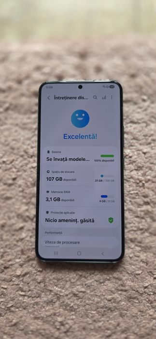Samsung S22 5G, 8/128 GB, green, ca NOU