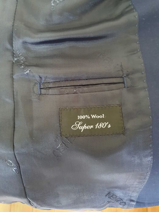 Costum barbatesc Kenzo slim fit, bleumarin