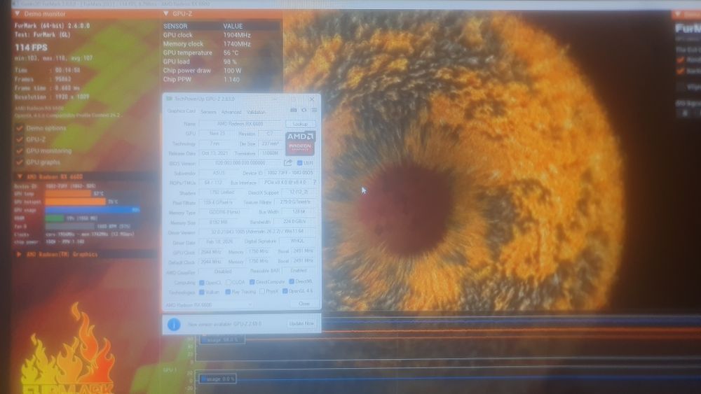 Видеокарта rx 6600 8gb