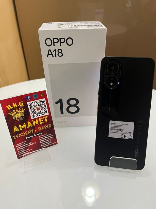 Oppo A18 128gb Amanet BKG
