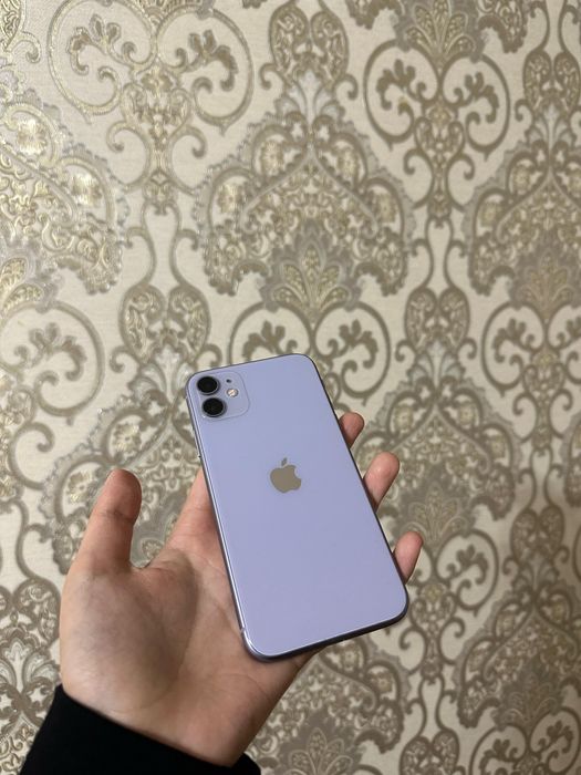 iPhone 11 Purple 128gb 73% akb