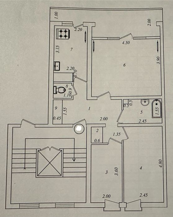 Sebzor, Ganga Shaxar markazida 3 xonali uy sotiladi