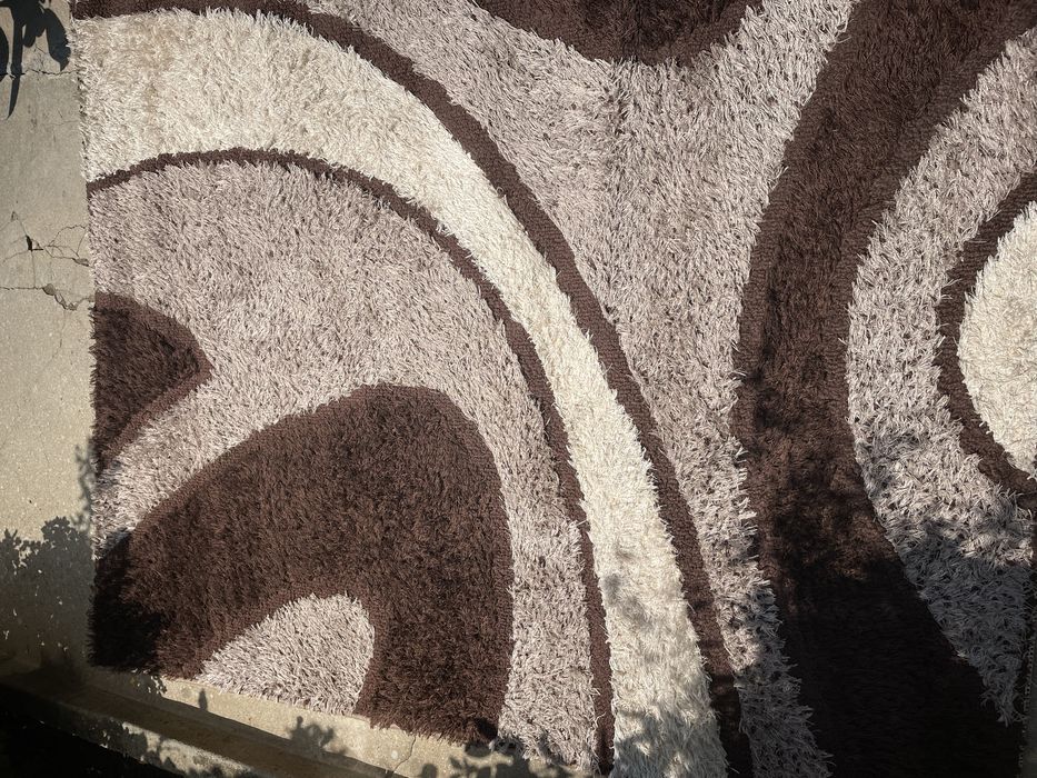 Килим шаги лъскав косъм