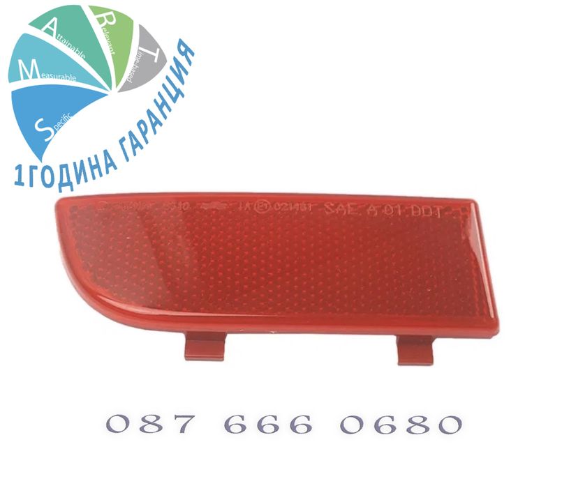 Mercedes Vito Viano W639 Рефлектор задна броня светлоотразител вито