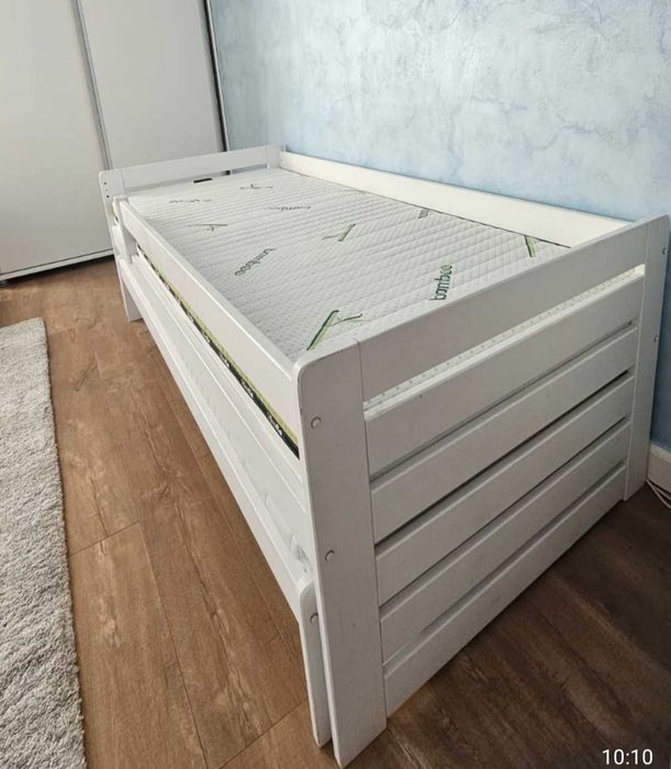 Pat copii Henderson extensibil + 2 saltele incluse – stare ca nou