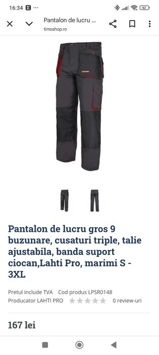 Salopeta munca Lahti Pro