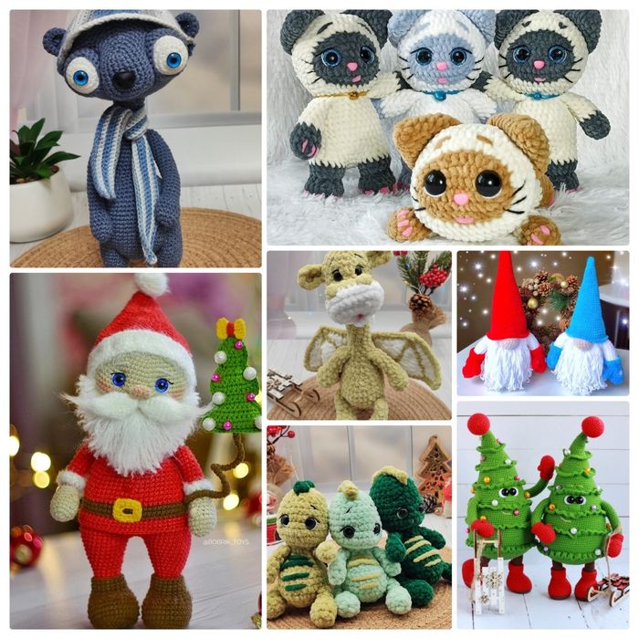 Вязаные игрушки на заказ!!!