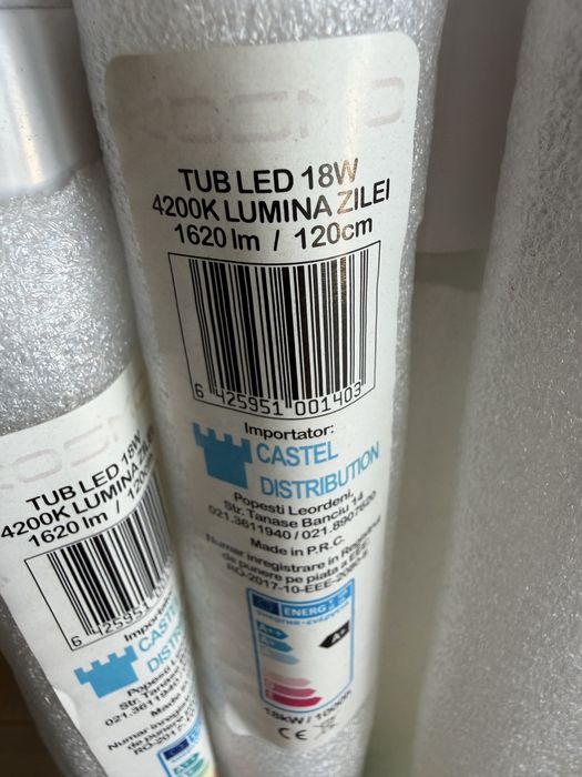 Tub neon led  120 cm