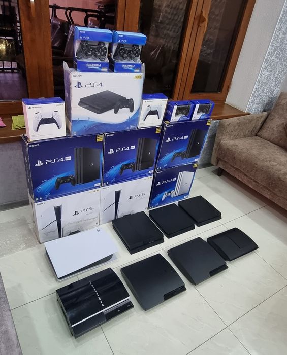 PlayStationlar sotiladi PS3/PS4/PS5 Optom yoki donaga