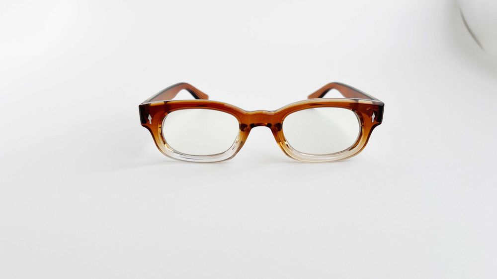 Rame ochelari Eleganti Dreptunghiulari - Albastre Degrade