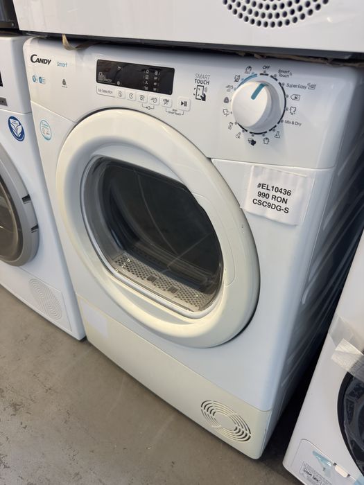 Uscător de rufe  9kg Candy CSC9DG-S, factura si garantie 12 luni