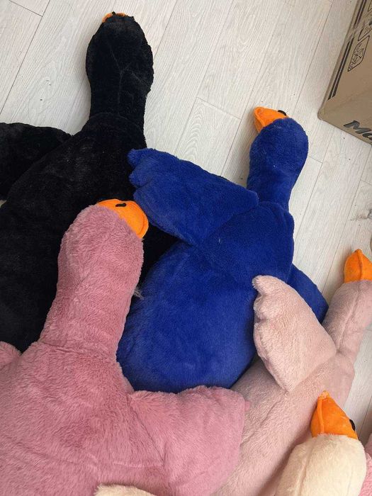 Мягкая игрушка гусь -Обнимусь, Большой, размер 160 см!!