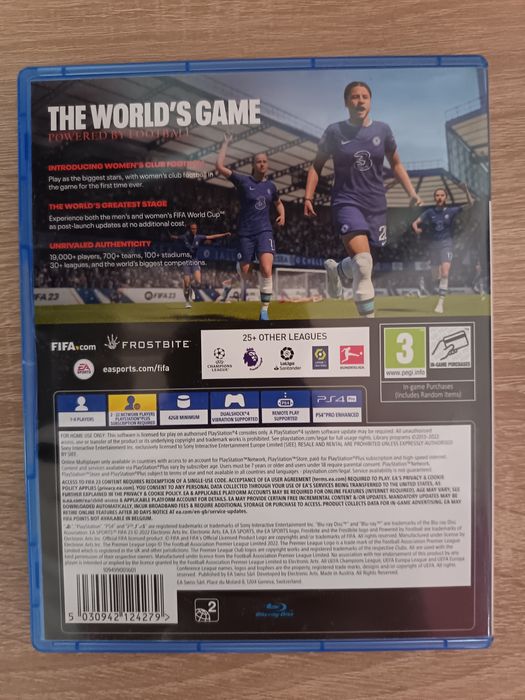 Продам игру Fifa 23 playstation 4