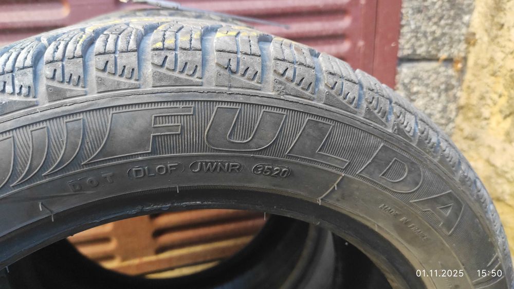 Зимни гуми- 205/55/16-FULDA и MICHELIN ALPIN 6 + 4бр. джанти 14цола
