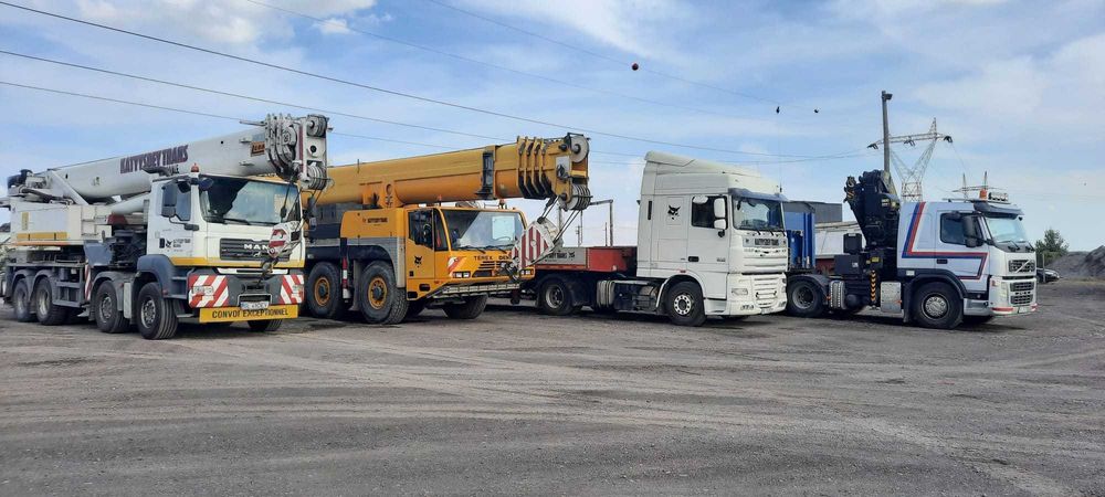 Lucrări Grele cu Macara 220 Tone Tecuci | Ridicări Industriale