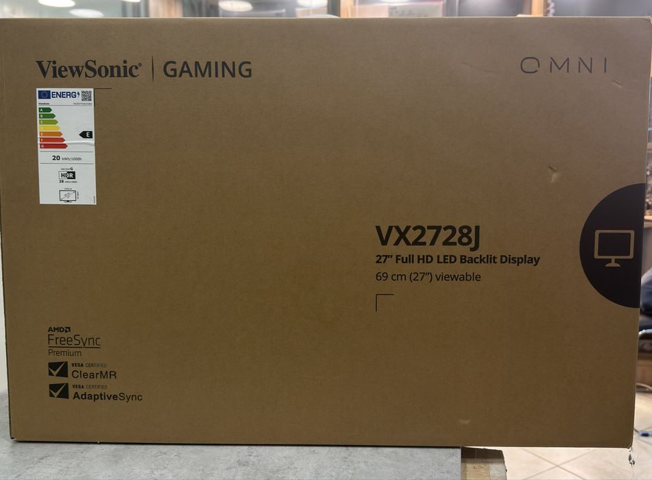 Монитор VIEWSONIC VX2728J 27 inch IPS 1920x1080