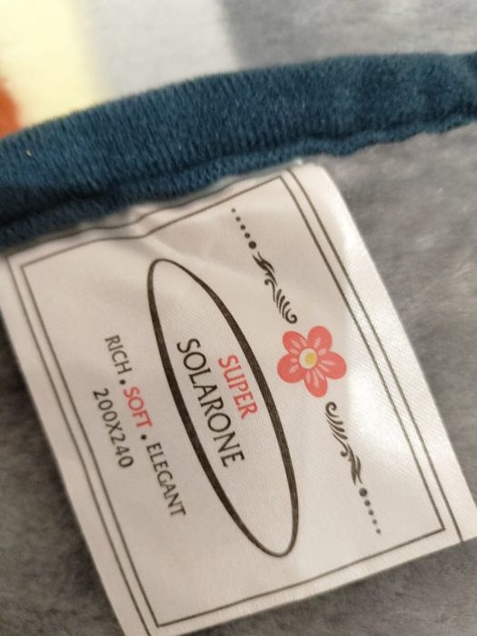 Плед двухспальный, двусторонний