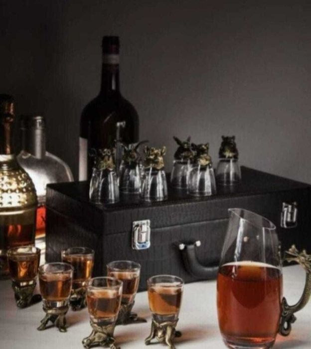 Подарок мужчине рюмки перевертыши