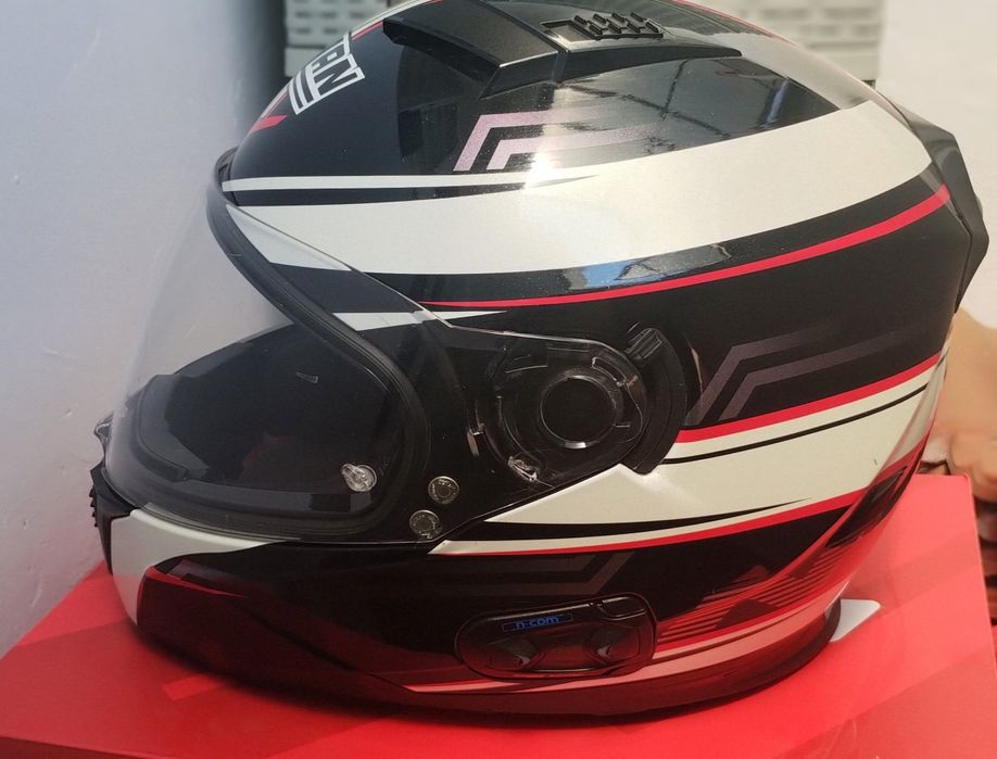 Nolan N86 шлем за мотоциклет. С  комуникационна система N com B3