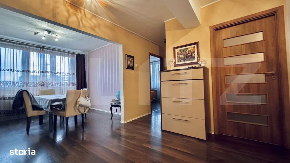 Apartament 4 camere, 2 bai, decebal, etaj intermediar