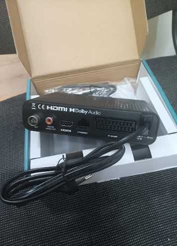 ТВ декодер METRONIC 441701, TNT декодер 4K Ultra HD UHD-S1 с USB порт