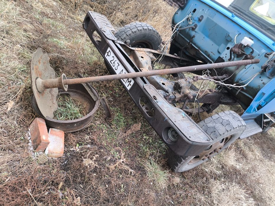 Вал бдт с диском со втулкой