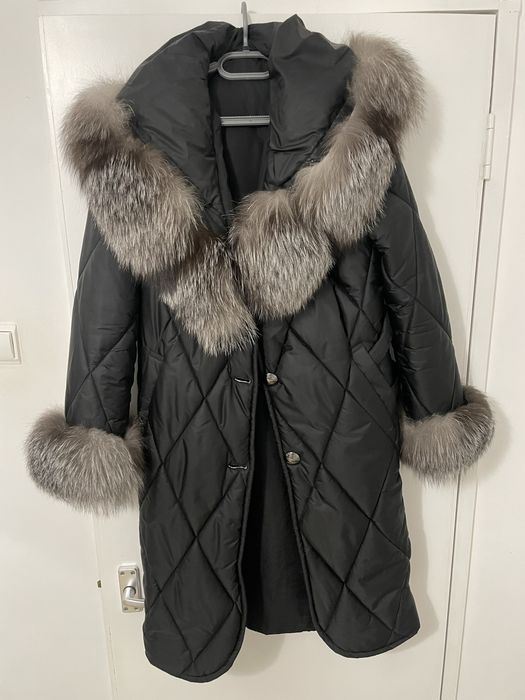 Geaca cu blana naturala