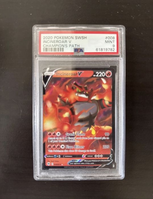 Pokemon Incineroar PSA 8