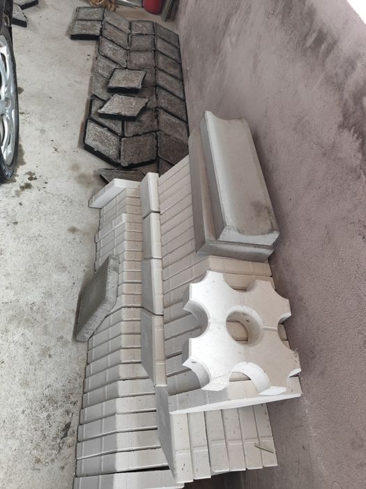 Pavele 3D romb diferite culori