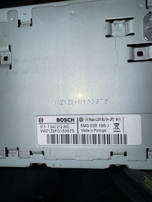 Rcd310 volkswagen passat, caddy, polo... etc