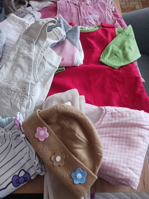 Детски дрехи за момиче 6-12 м лот