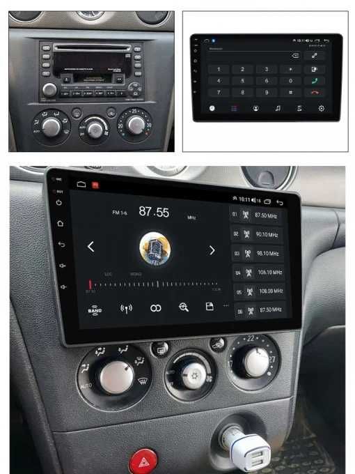 Navigatie Android 14 Mitsubishi Outlander 2004-2008 1/8 Gb CAMERA