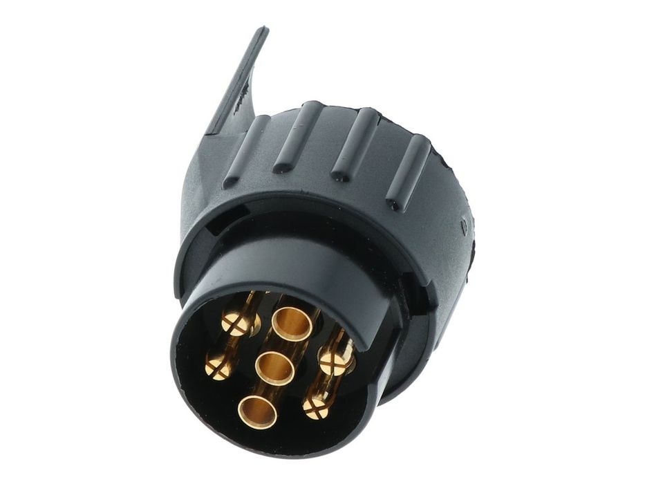 Adaptor remorca auto Carpoint din plastic, de la 7 la 13 pini, pentru conectare remorca sau suport biciclete la masina/camper
