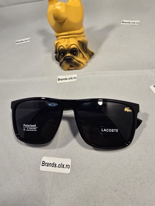 Ochelari de soare polarizati Lacoste Black, 997, made in Itay