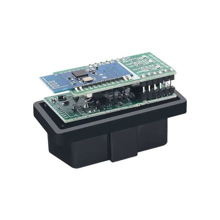 ELM327 OBD2 Bluetooth FW v 1.5 двуплатков - чип PIC18F25K8