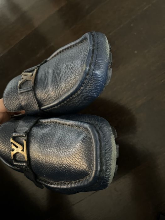 Loafers Loius Vuitton 43-44 piele bleumarin