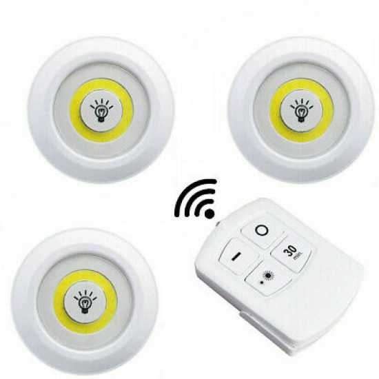 Безжични LED светодиодни лампи с дистанционно управление