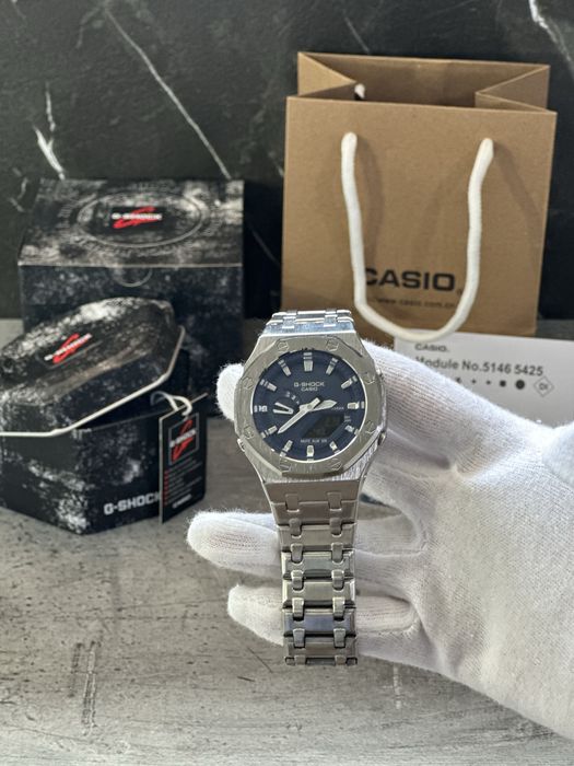 Casio G-Shock AP Mod Full Metal X Navy Blue